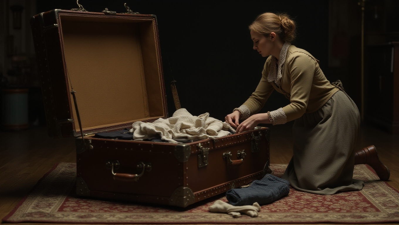 Illustration pour le mot 'malle'