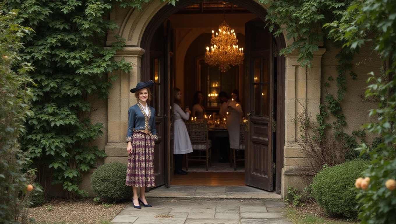 Illustration pour le mot 'manoir'