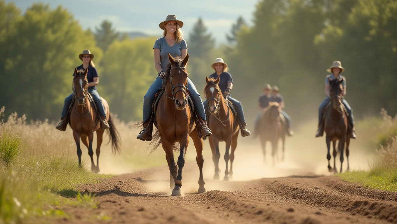 Illustration pour le mot 'manège'