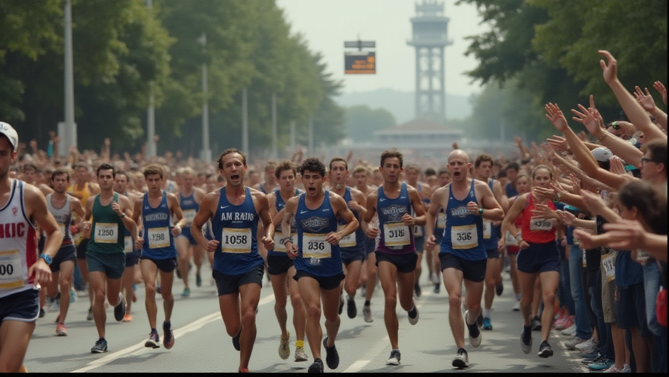 Illustration pour le mot 'marathon'