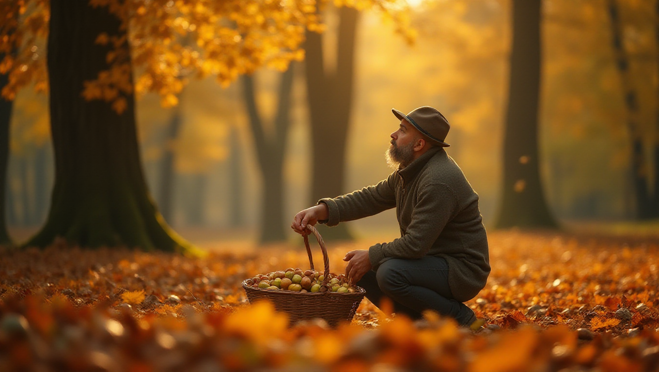 Illustration pour le mot 'marron'