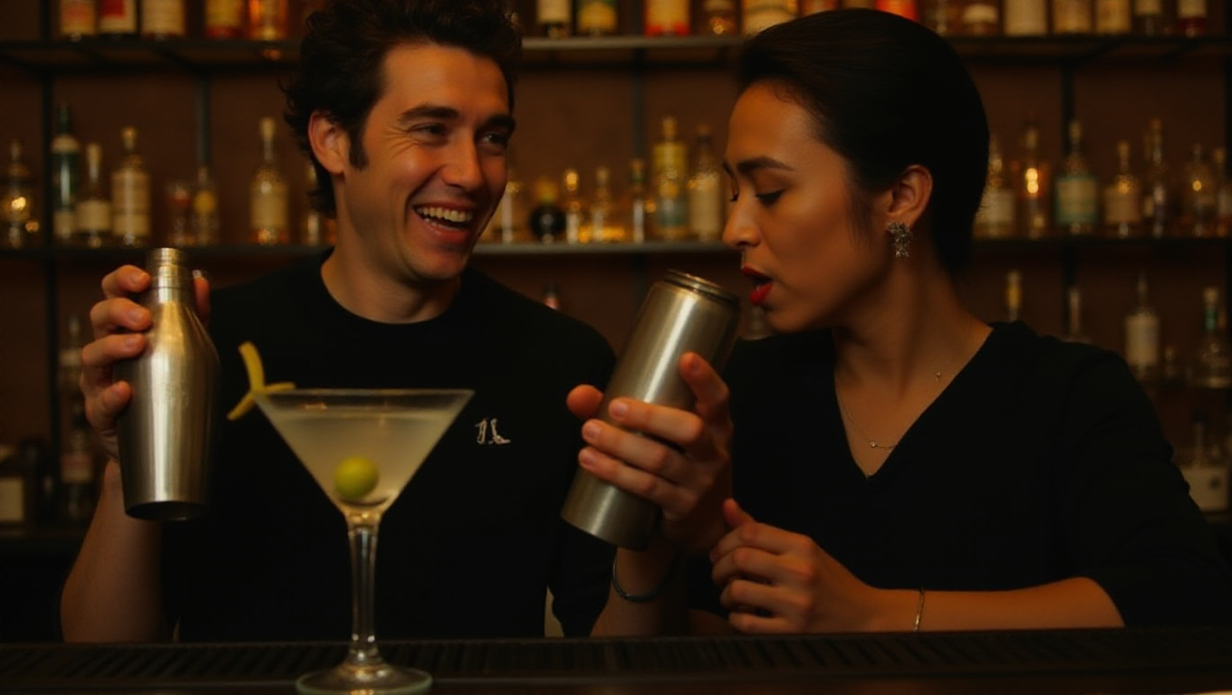 Illustration pour le mot 'martini'