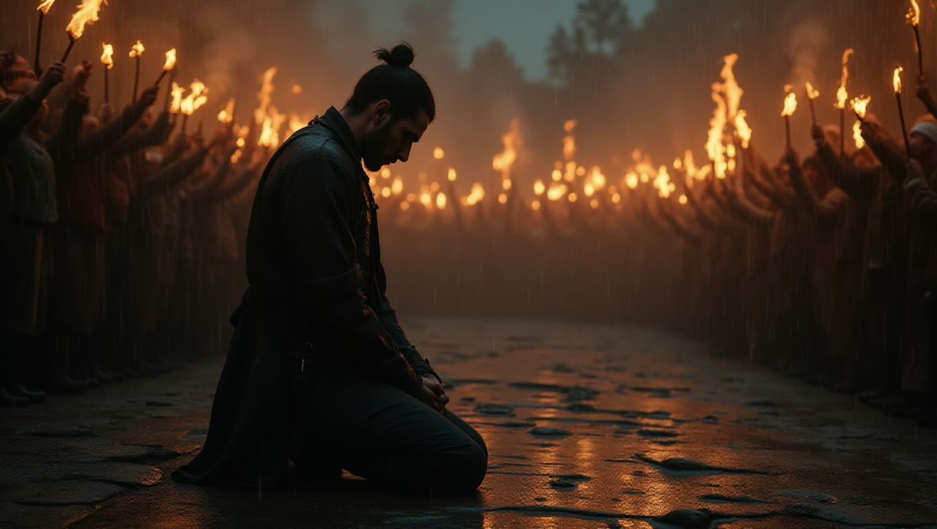 Illustration pour le mot 'martyr'