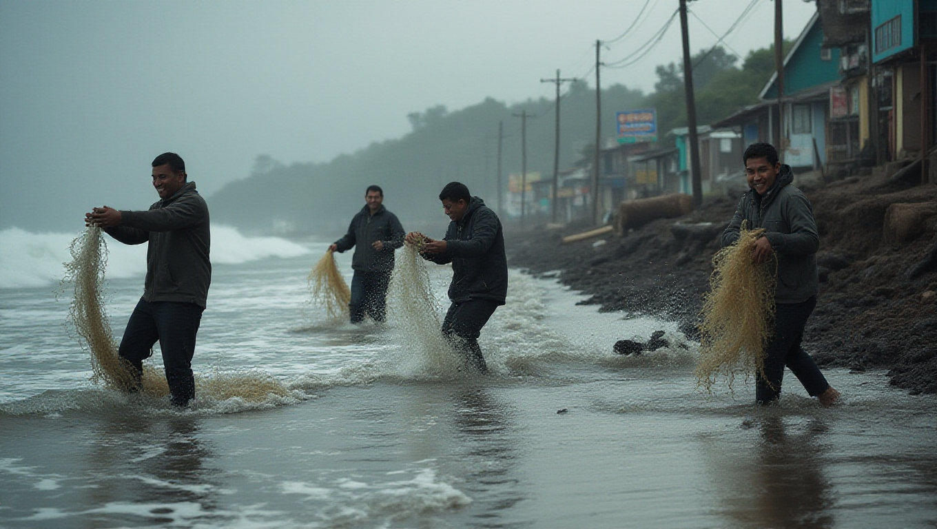 Illustration pour le mot 'marée'
