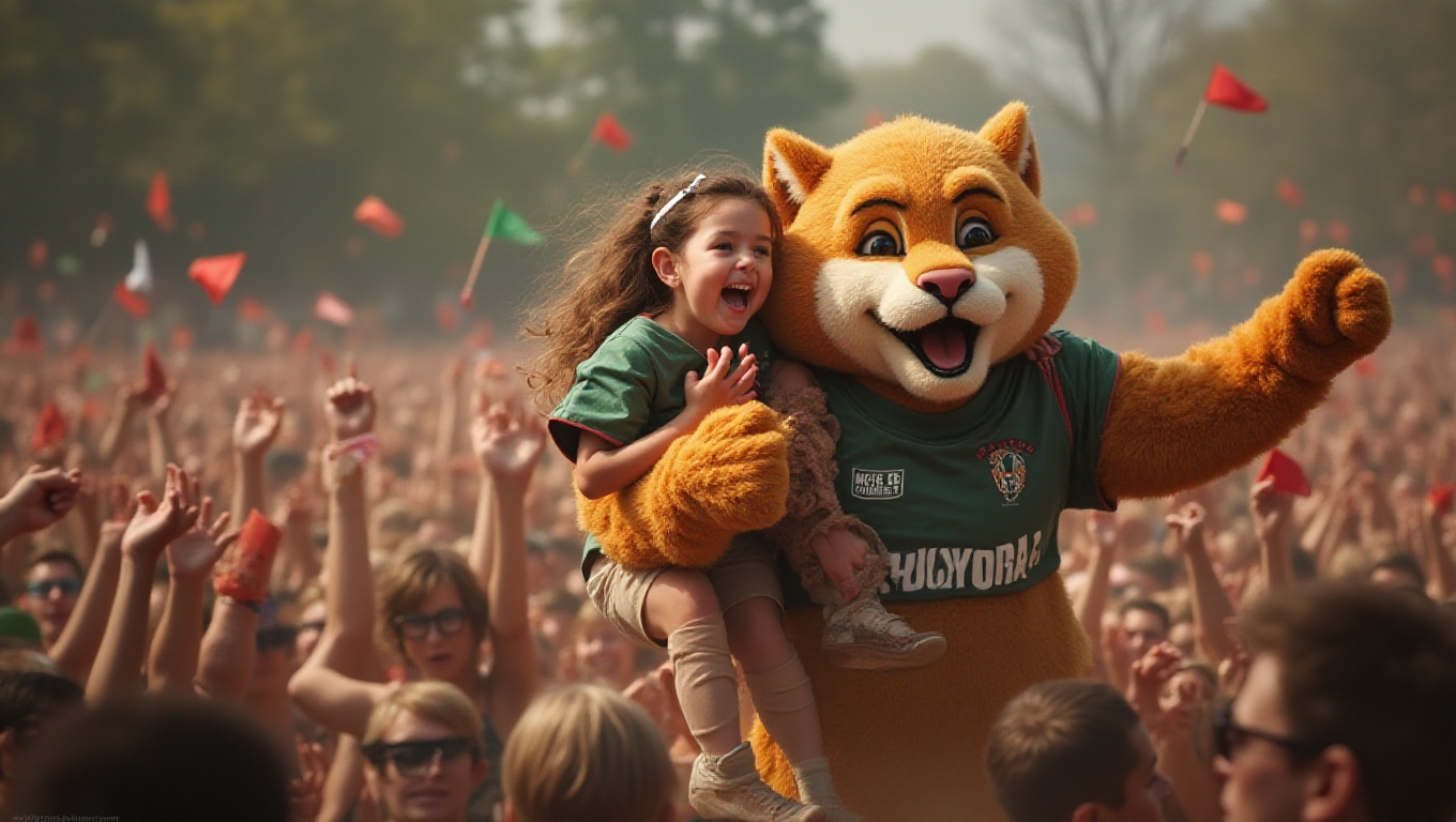 Illustration pour le mot 'mascotte'