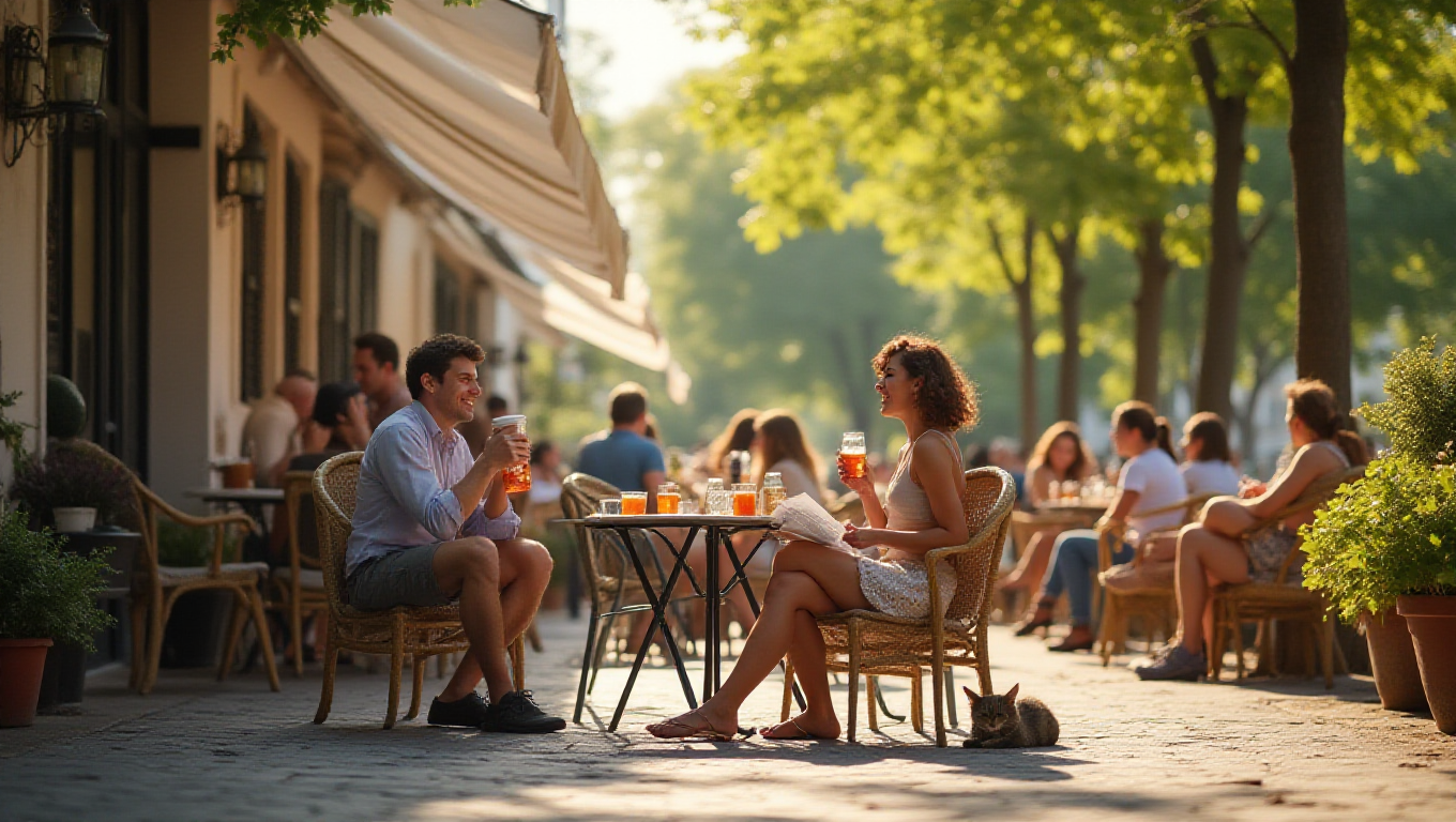 Illustration pour le mot 'matinée'