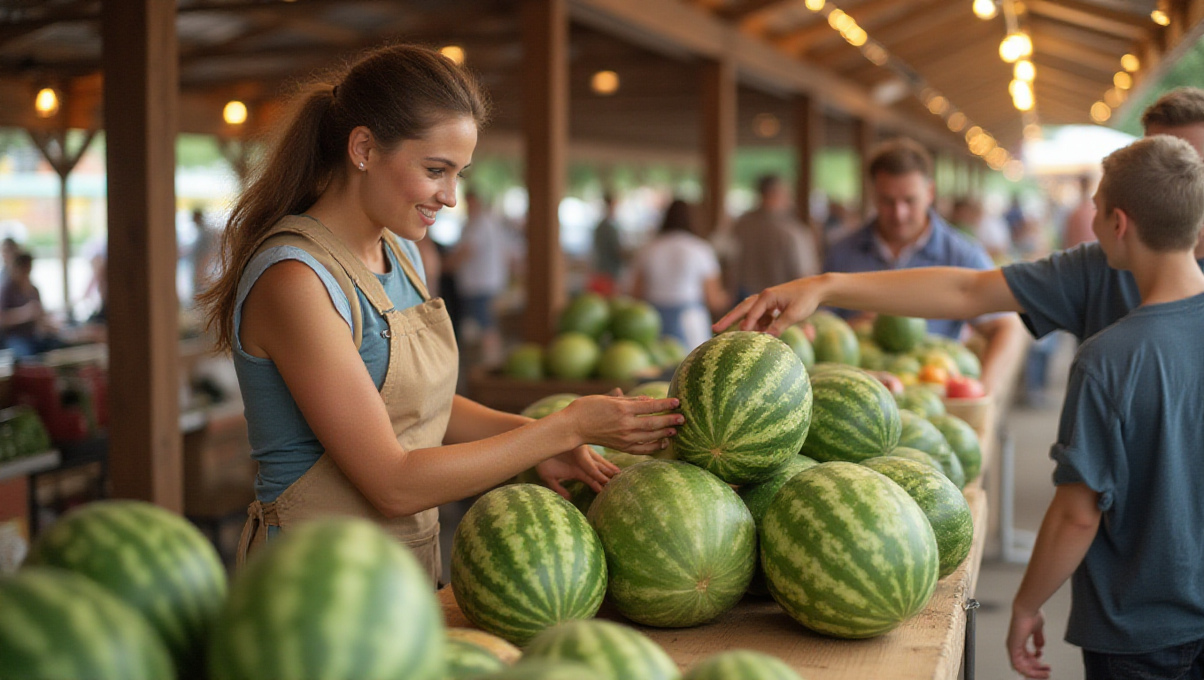 Illustration pour le mot 'melon'