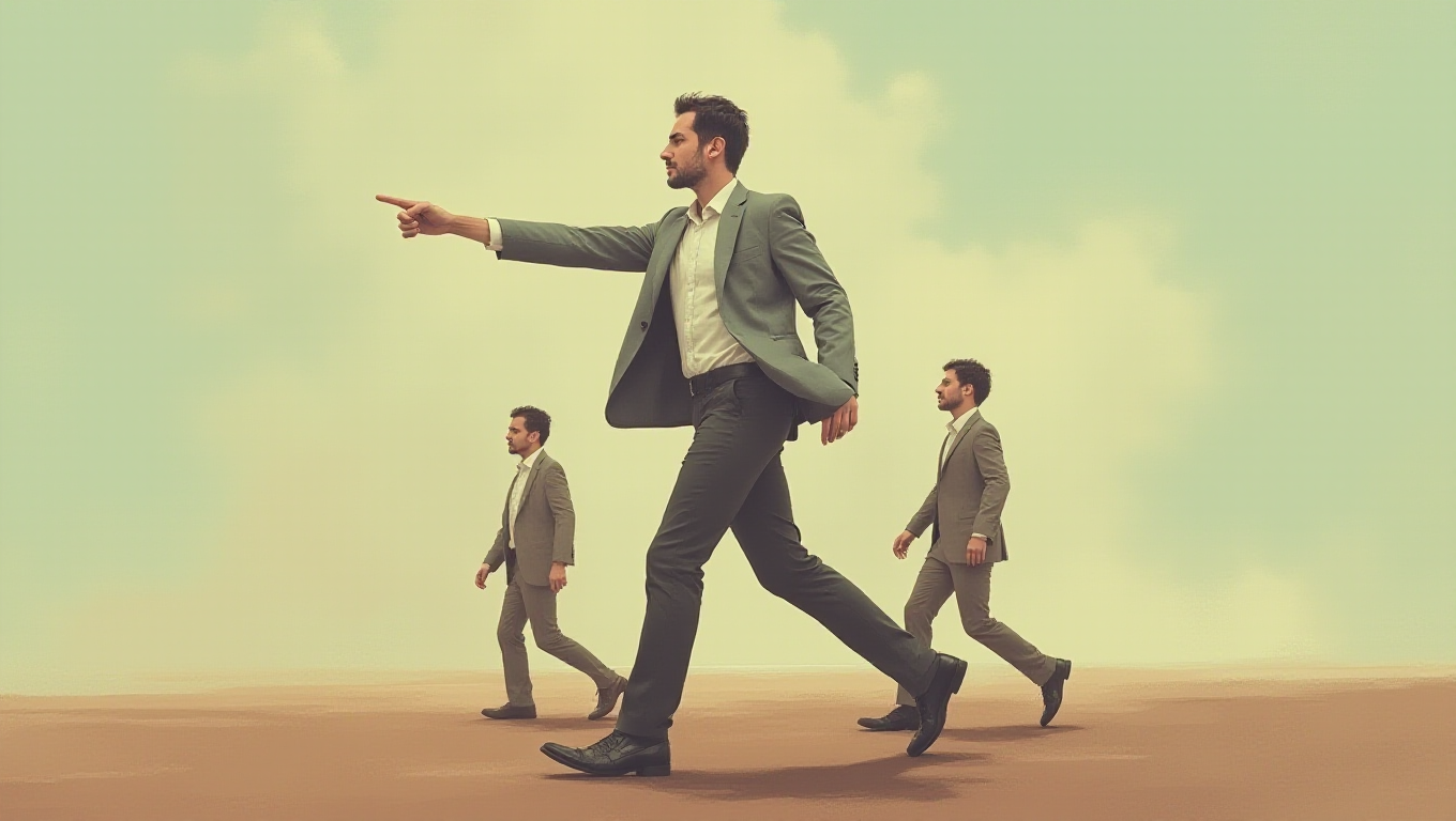 Illustration pour le mot 'meneur'