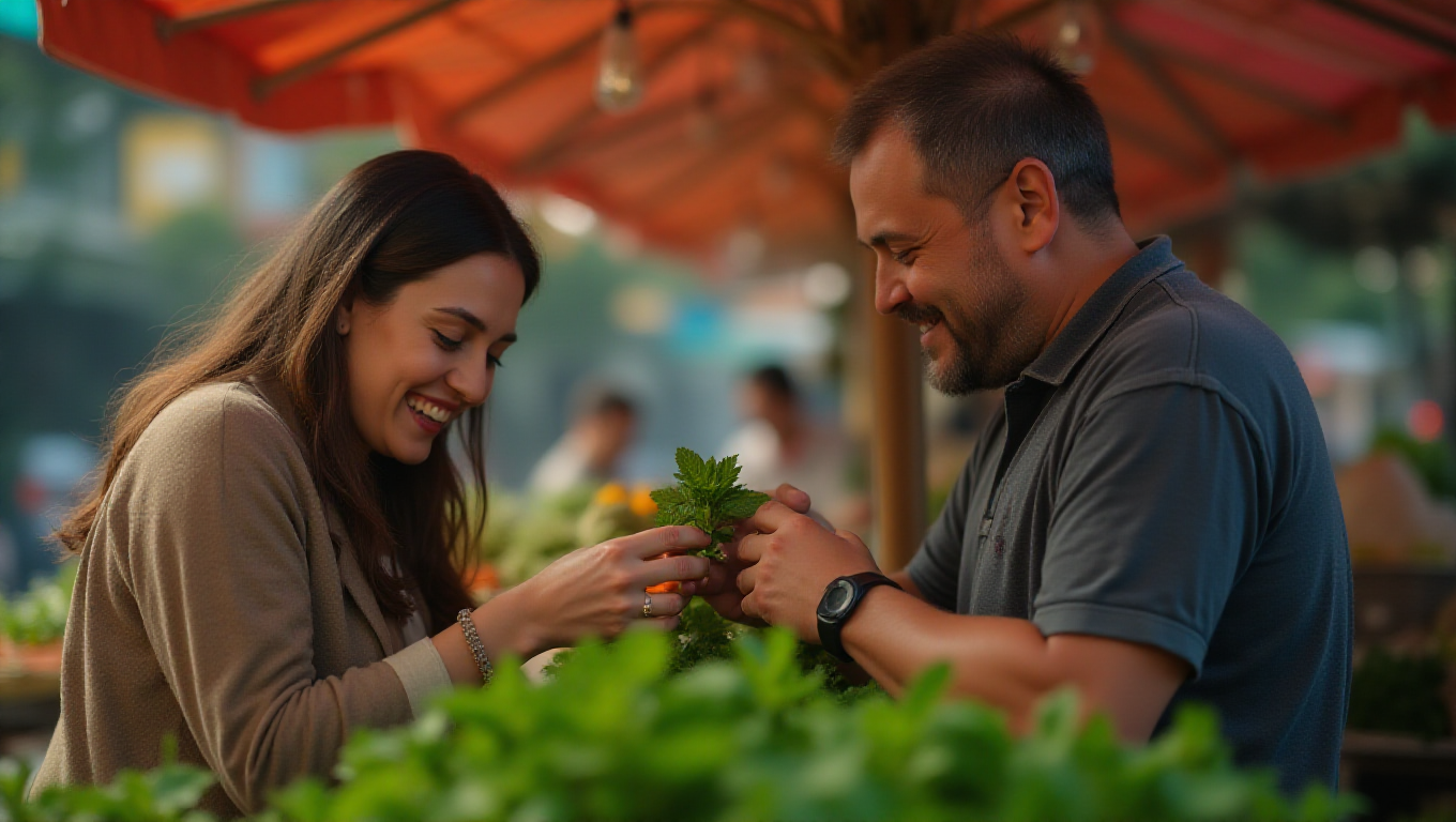 Illustration pour le mot 'menthe'