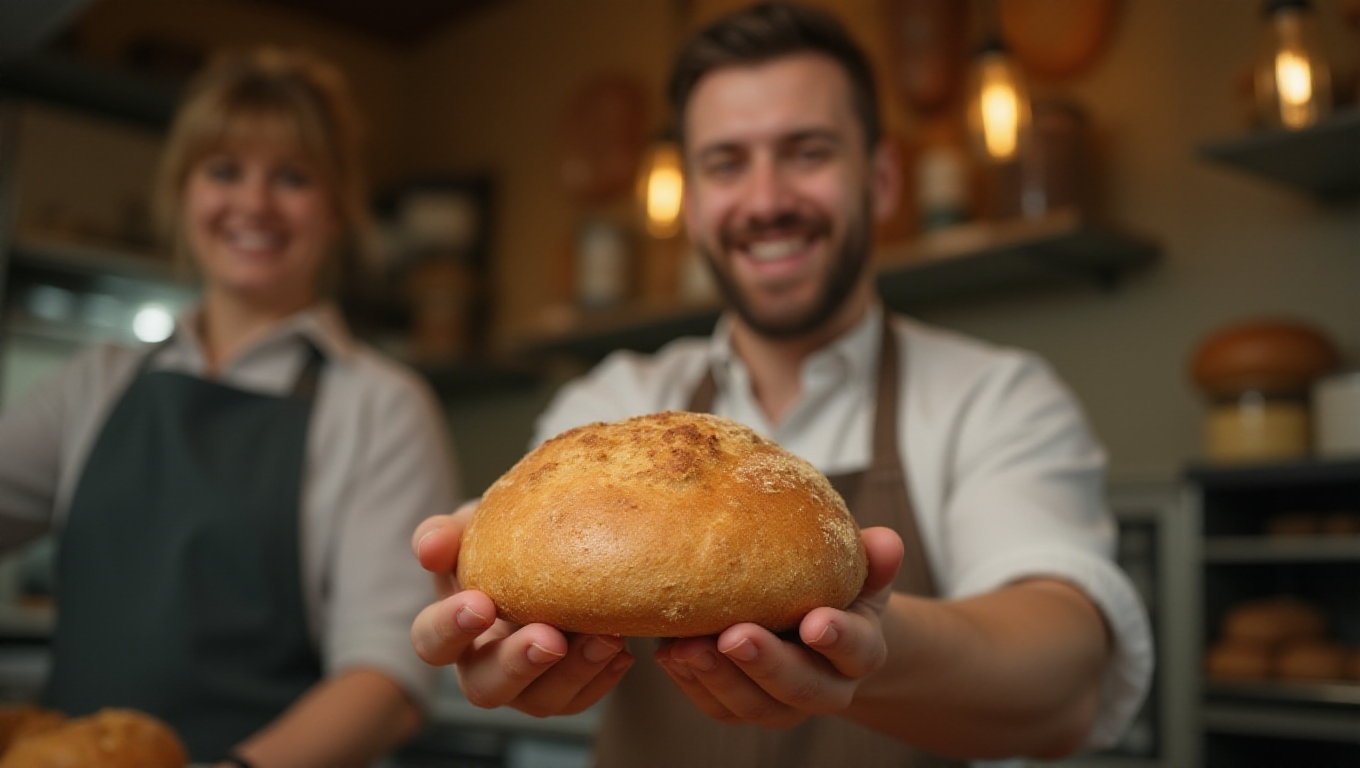 Illustration pour le mot 'miche'