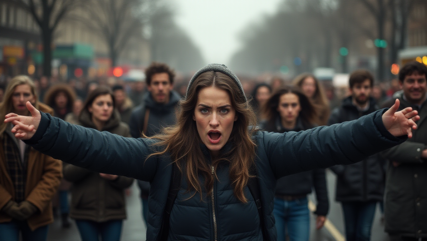 Illustration pour le mot 'militant'