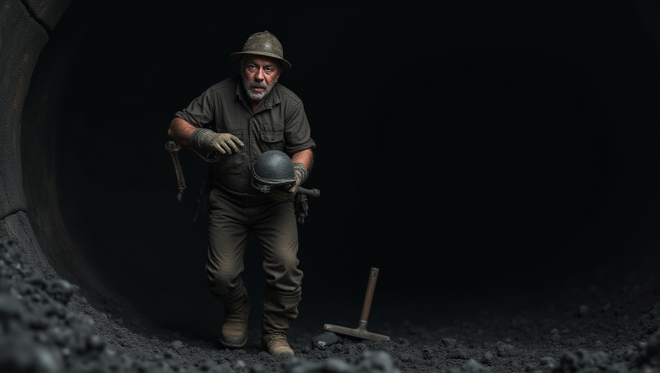 Illustration pour le mot 'miner'