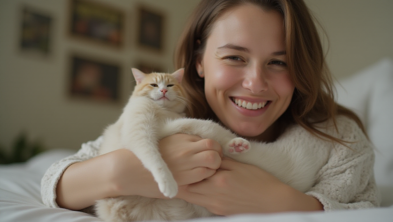 Illustration pour le mot 'minou'