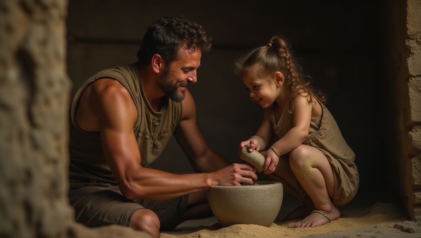 Illustration pour le mot 'mortier'