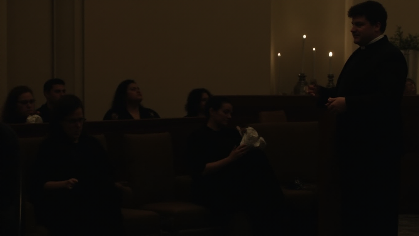 Illustration pour le mot 'mortuaire'