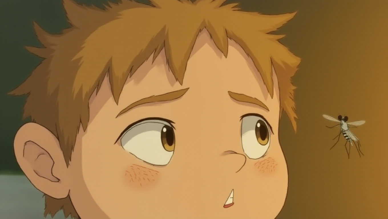 Illustration pour le mot 'moucheron'