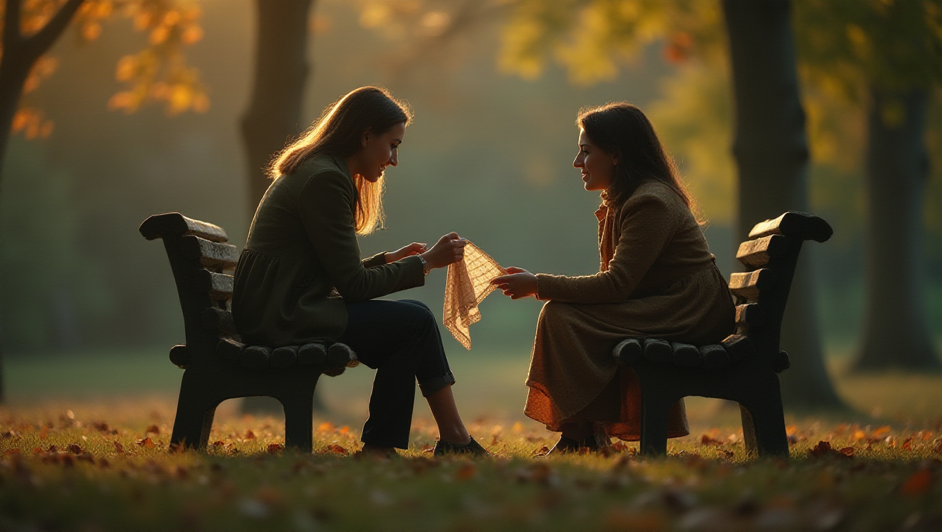 Illustration pour le mot 'mouchoir'