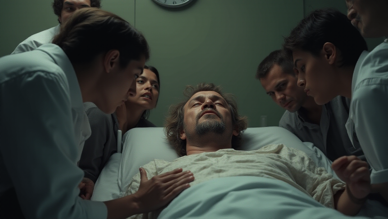 Illustration pour le mot 'mourant'