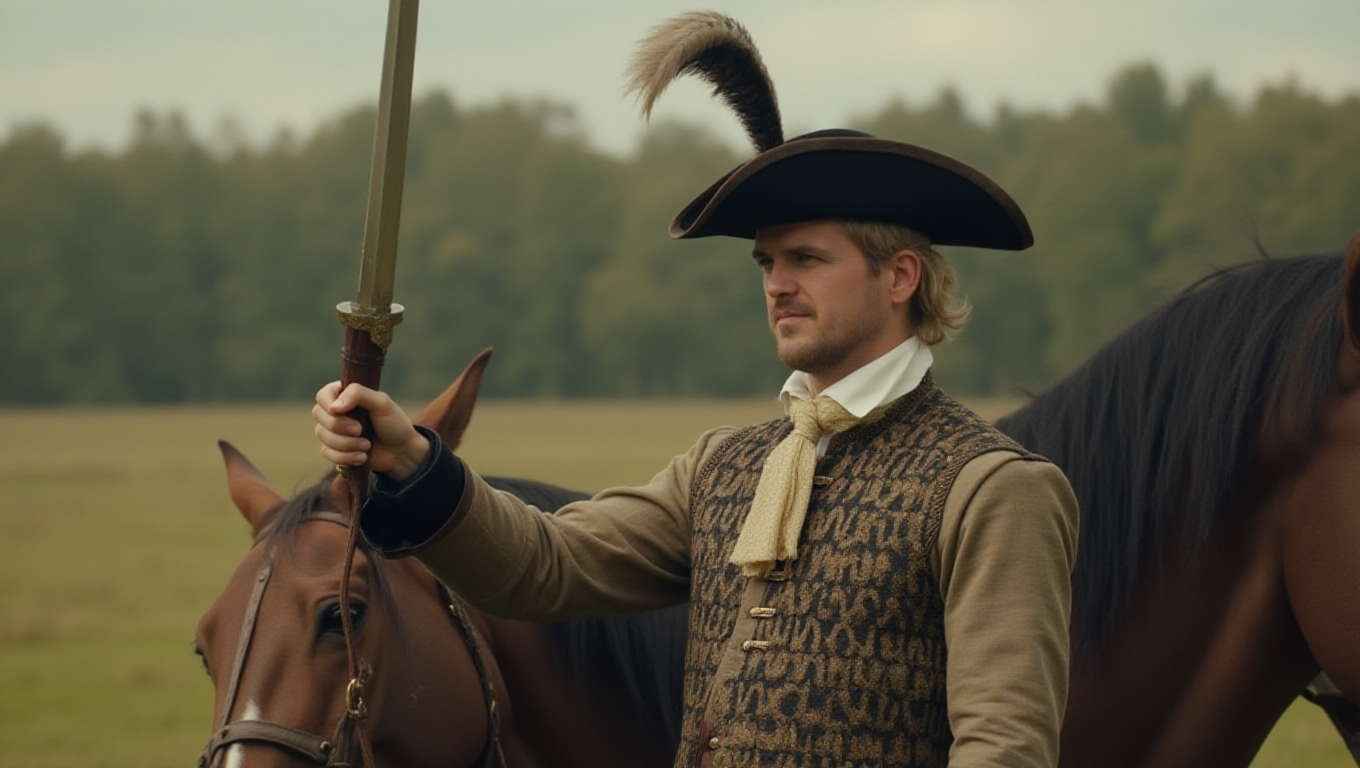 Illustration pour le mot 'mousquetaire'