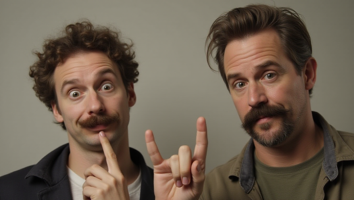 Illustration pour le mot 'moustache'