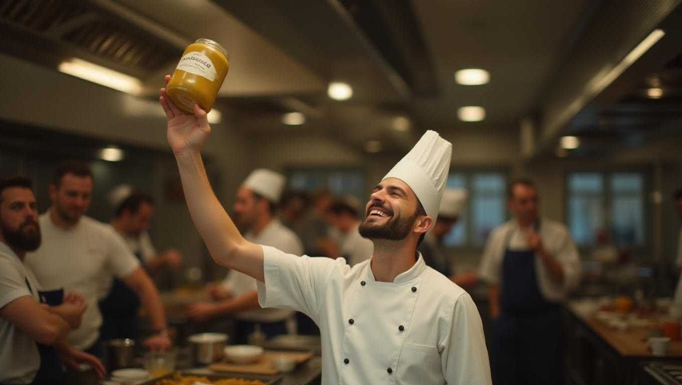 Illustration pour le mot 'moutarde'