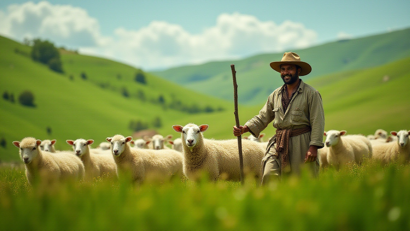 Illustration pour le mot 'mouton'