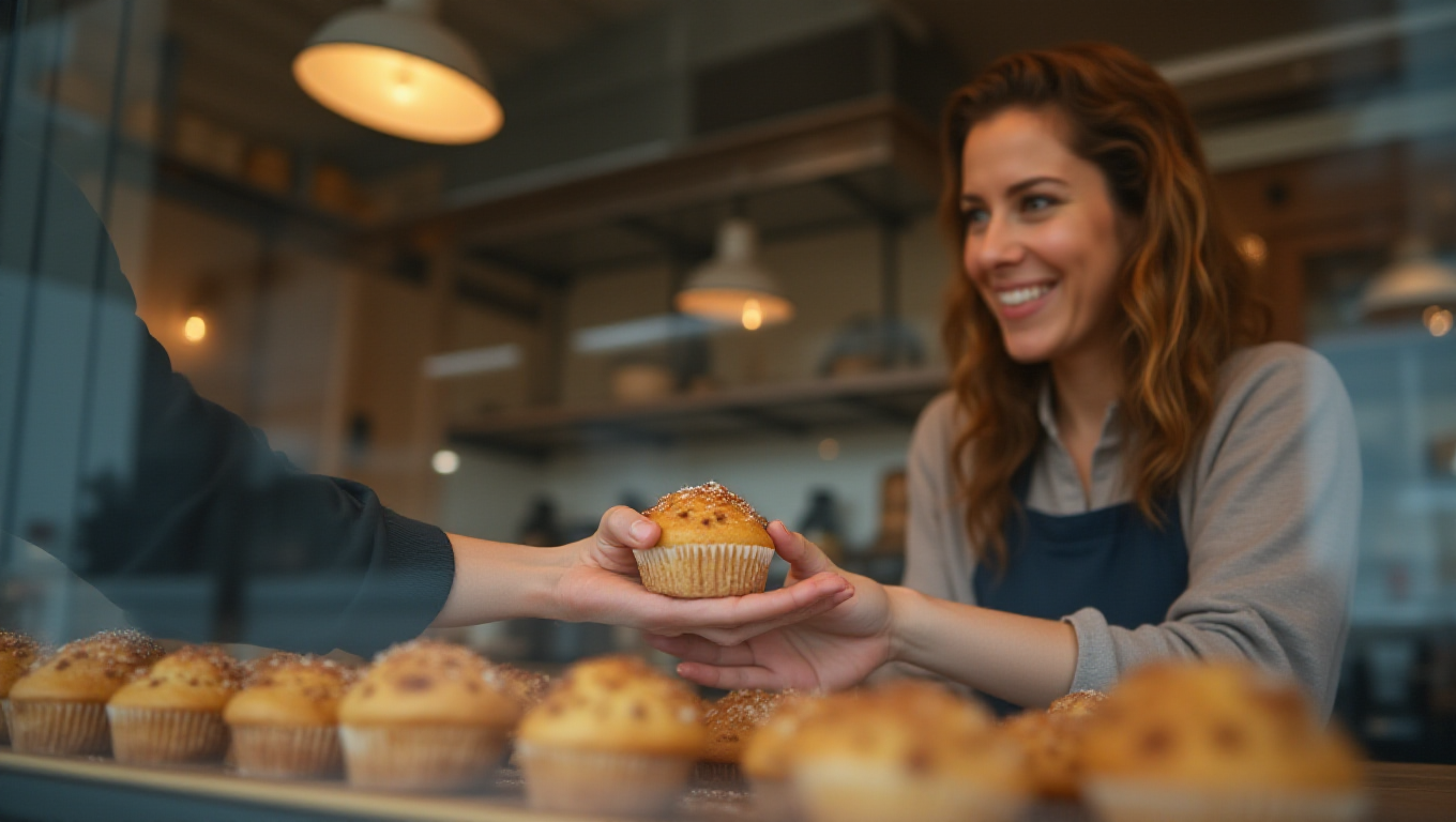 Illustration pour le mot 'muffin'