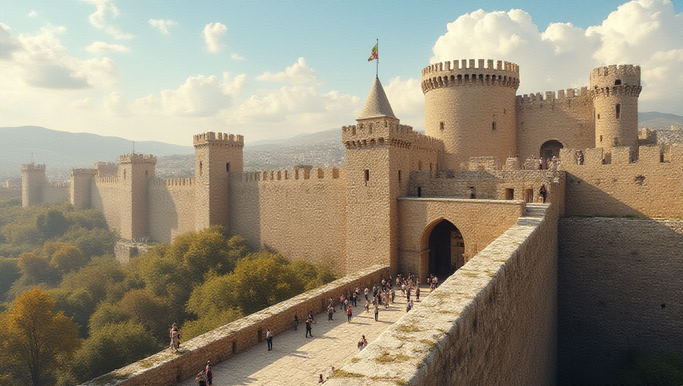 Illustration pour le mot 'muraille'