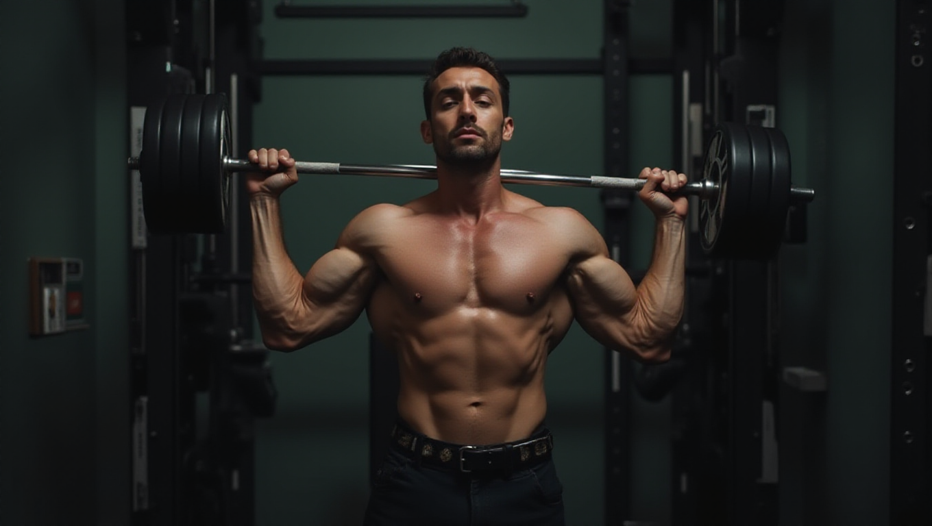 Illustration pour le mot 'musclé'