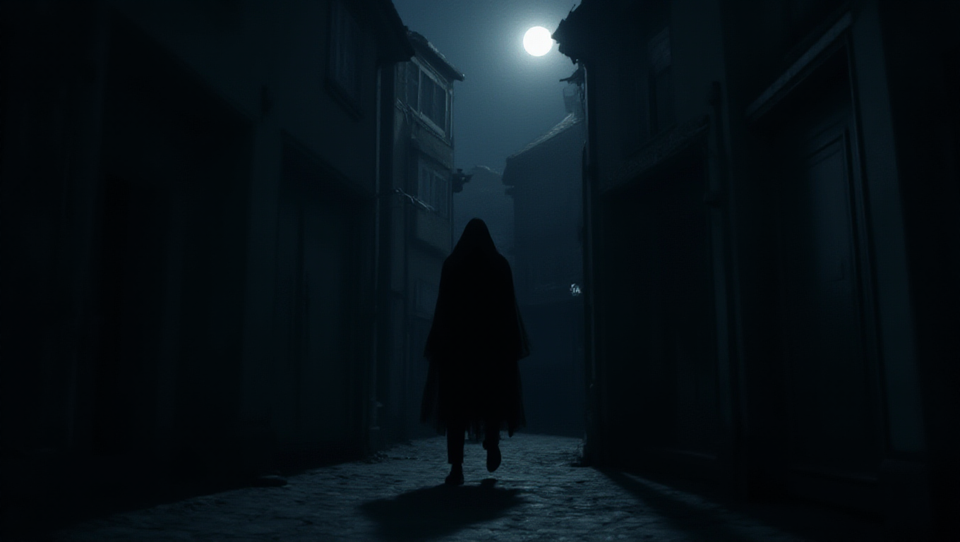 Illustration pour le mot 'mystérieusement'