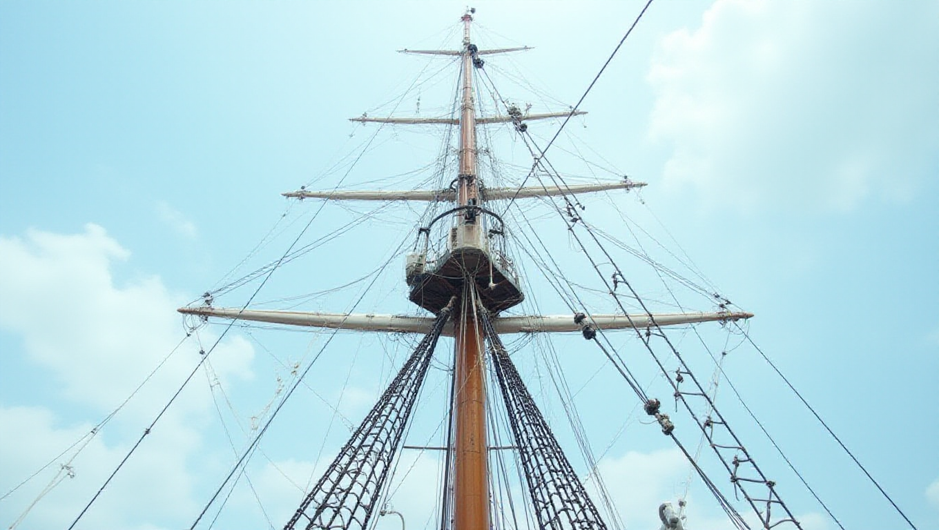 Illustration pour le mot 'mât'