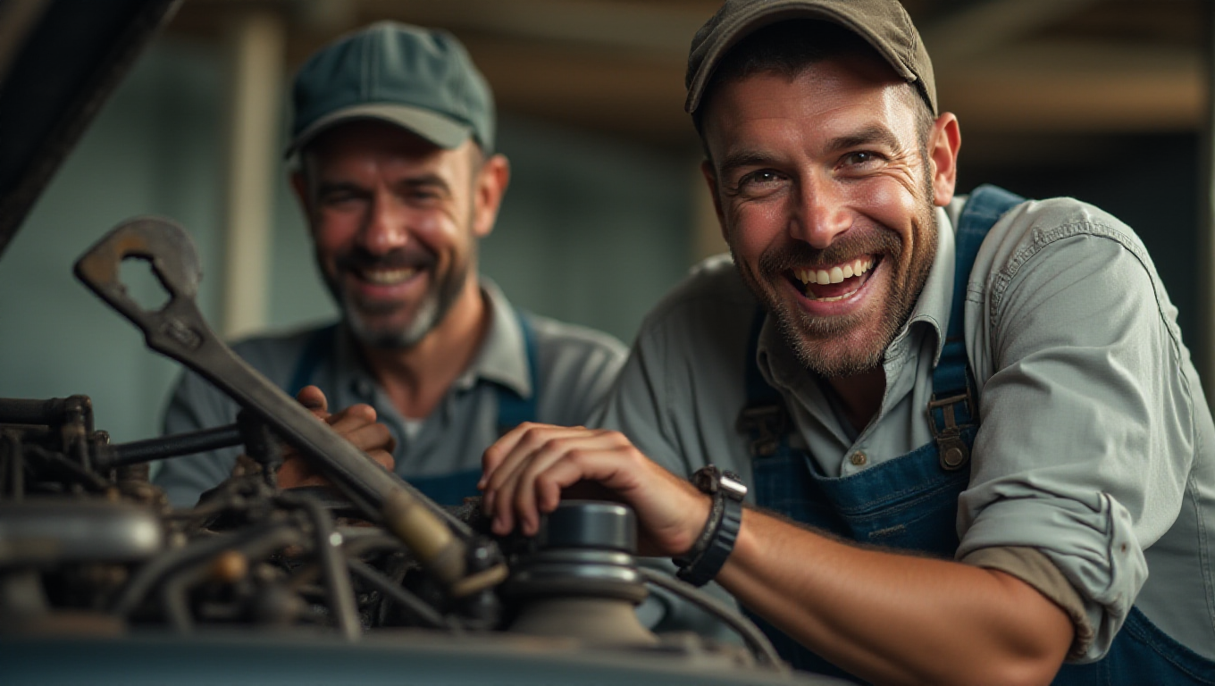Illustration pour le mot 'mécano'