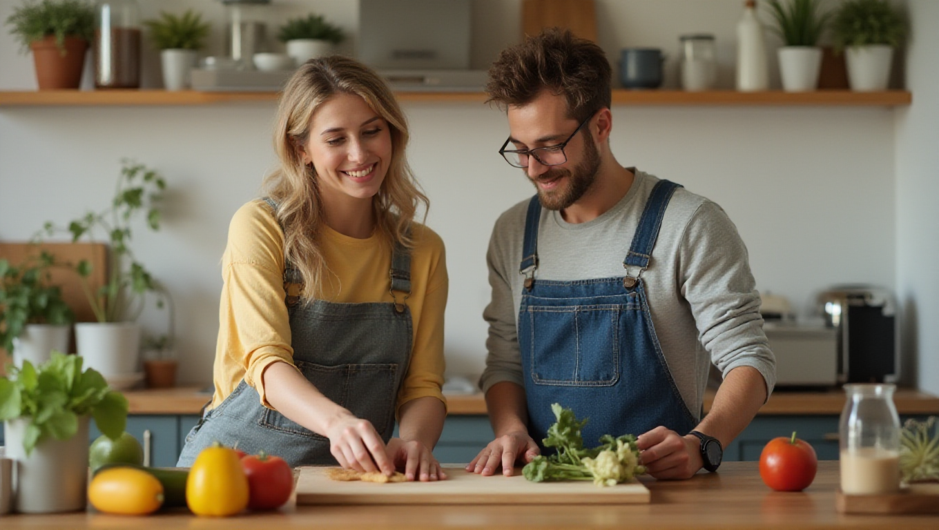 Illustration pour le mot 'ménage'