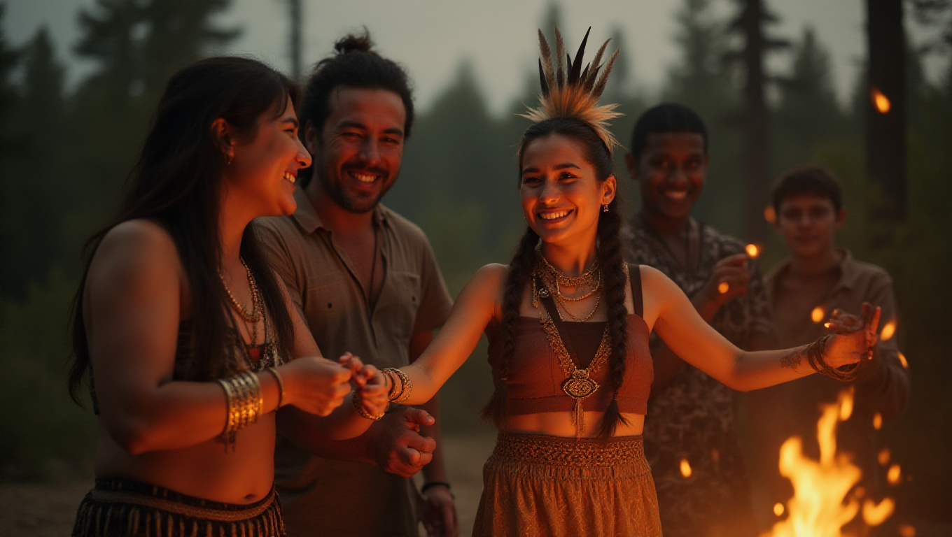 Illustration pour le mot 'métis'