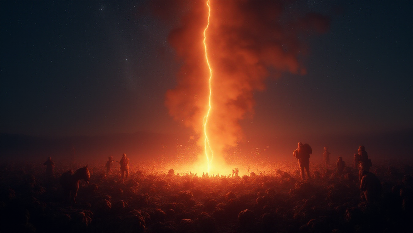 Illustration pour le mot 'météorite'