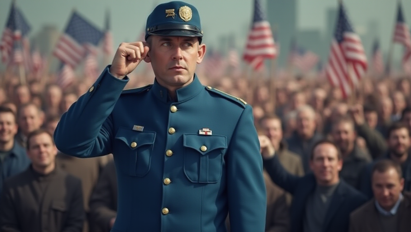 Illustration pour le mot 'nationaliste'