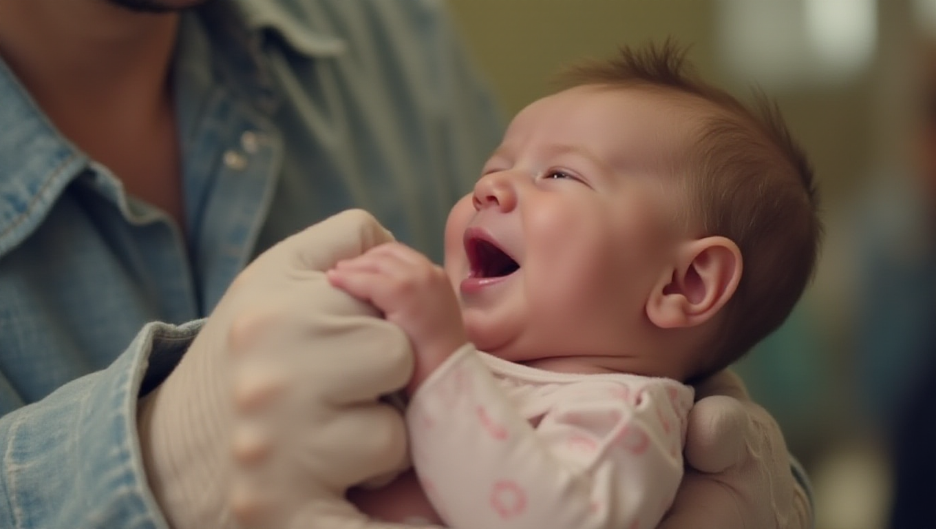 Illustration pour le mot 'naître'