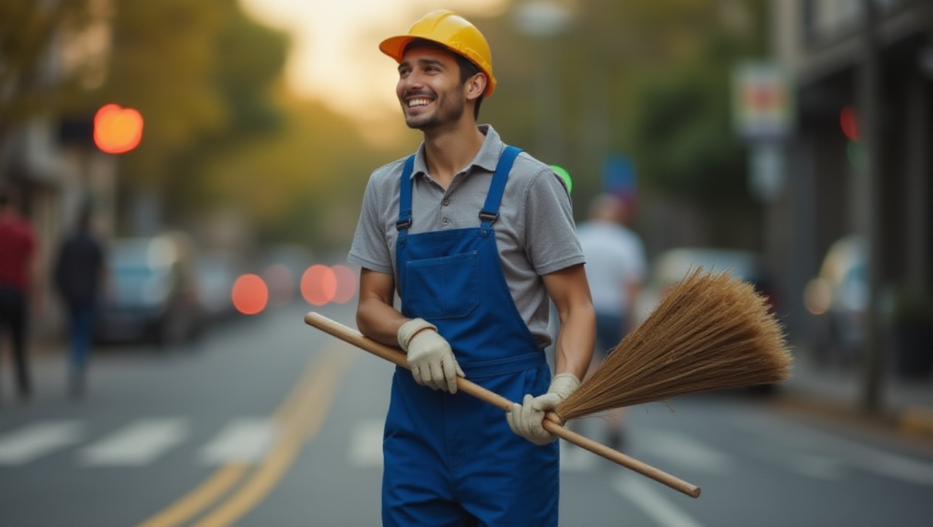 Illustration pour le mot 'nettoyeur'