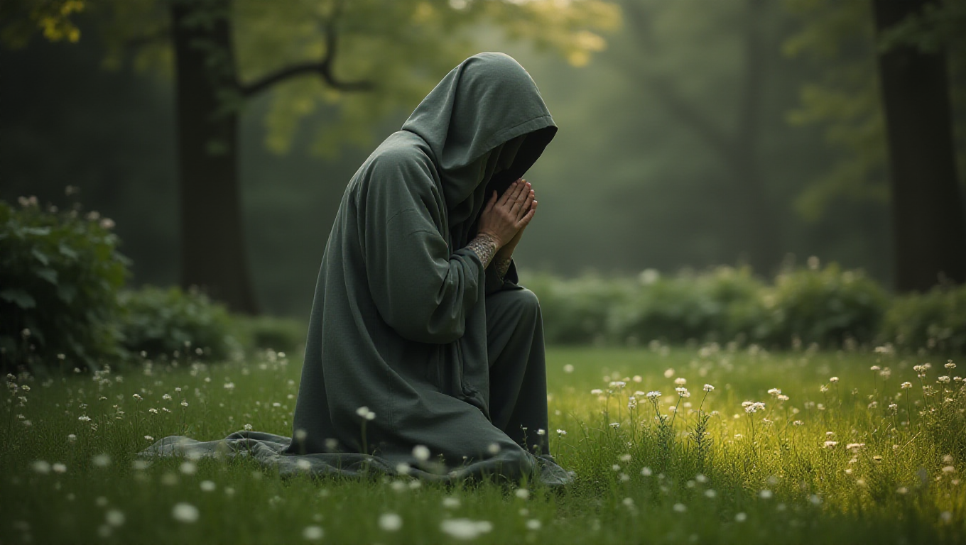 Illustration pour le mot 'nonne'