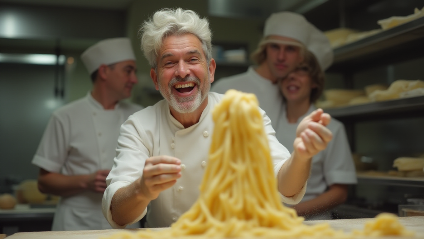 Illustration pour le mot 'nouille'