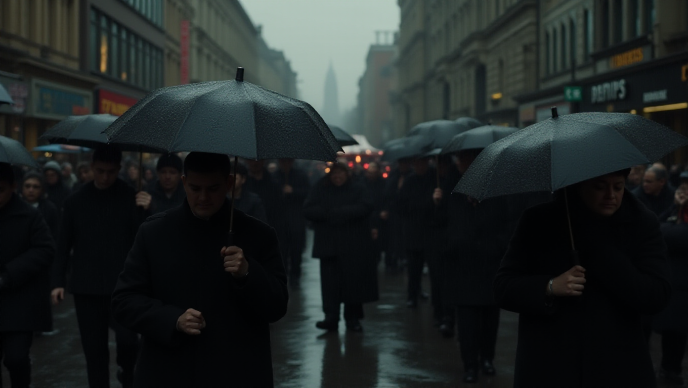 Illustration pour le mot 'obsèques'