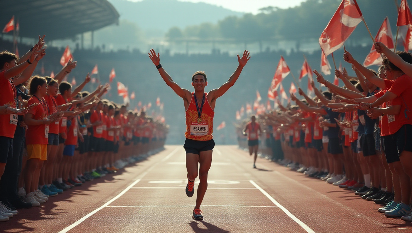 Illustration pour le mot 'olympique'