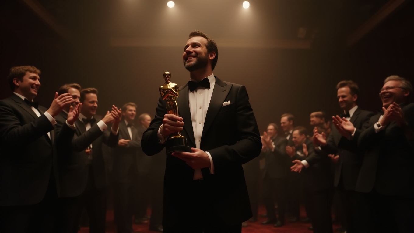 Illustration pour le mot 'oscar'