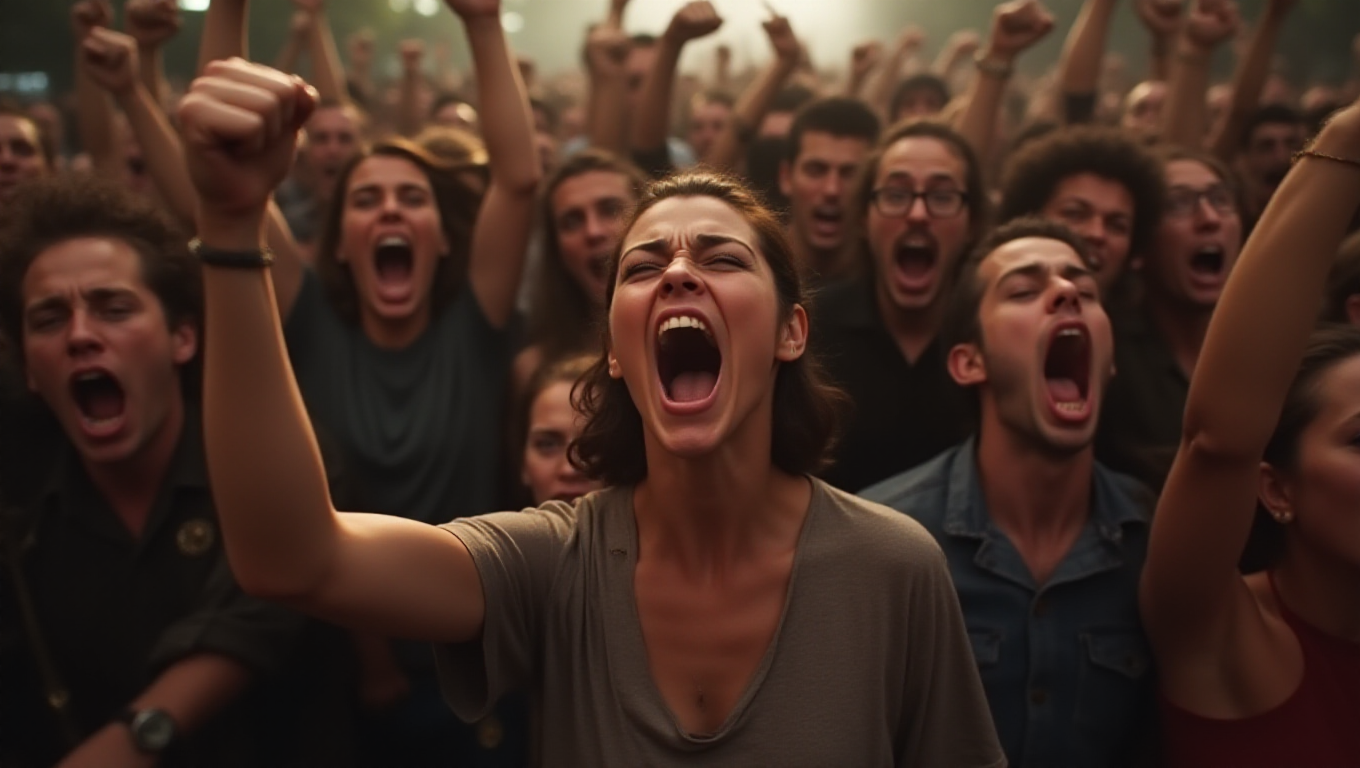 Illustration pour le mot 'outrage'