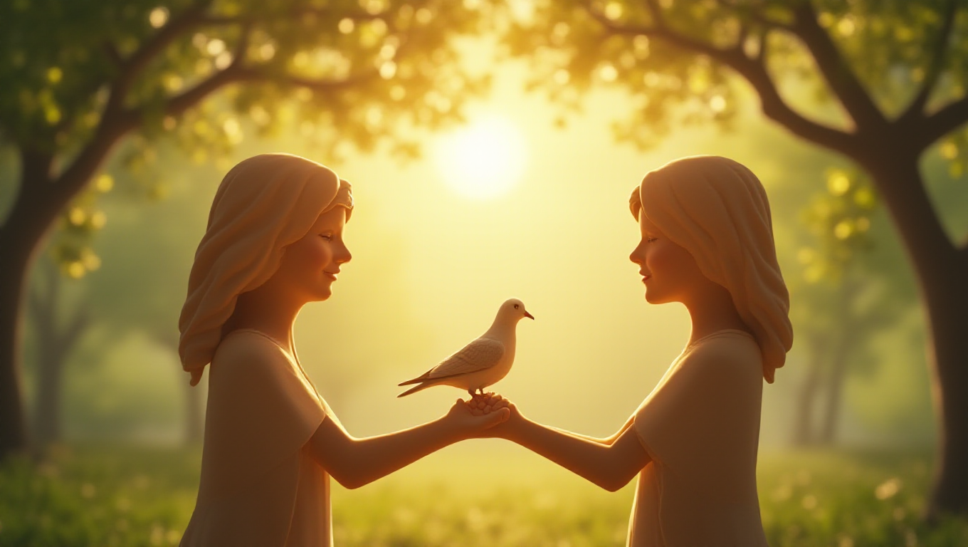 Illustration pour le mot 'paix'