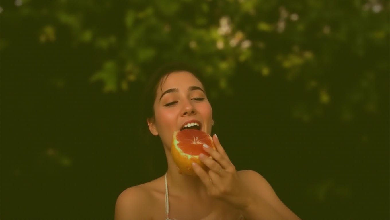 Illustration pour le mot 'pamplemousse'