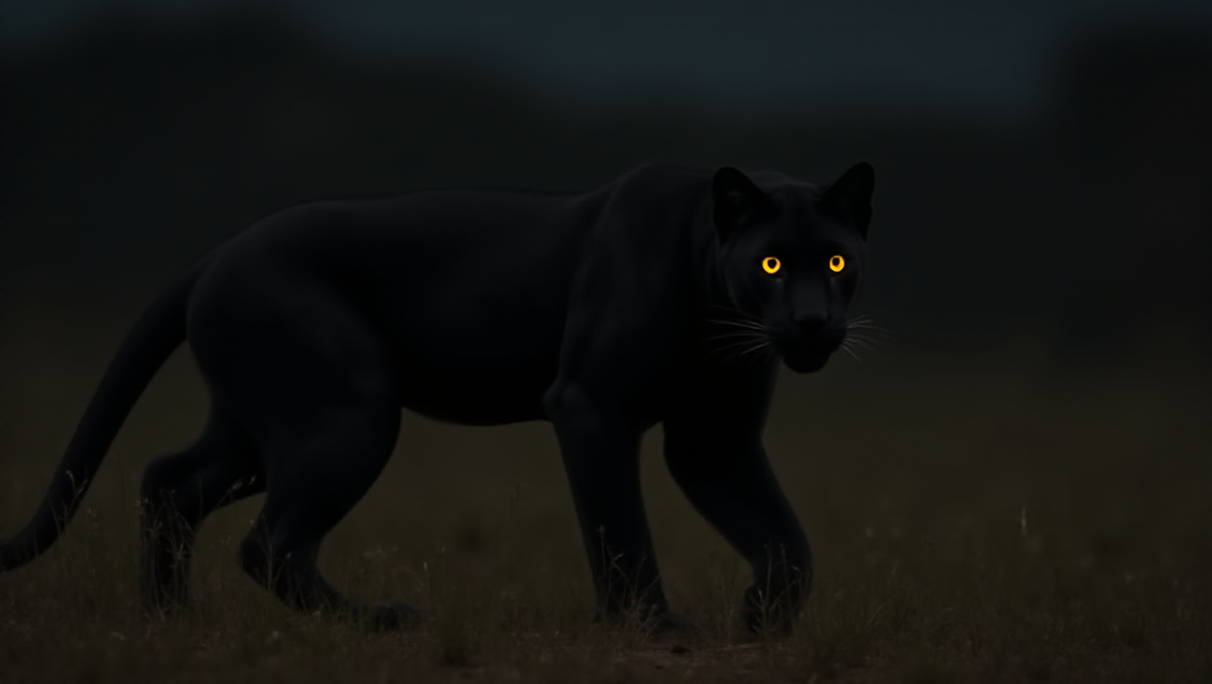 Illustration pour le mot 'panthère'