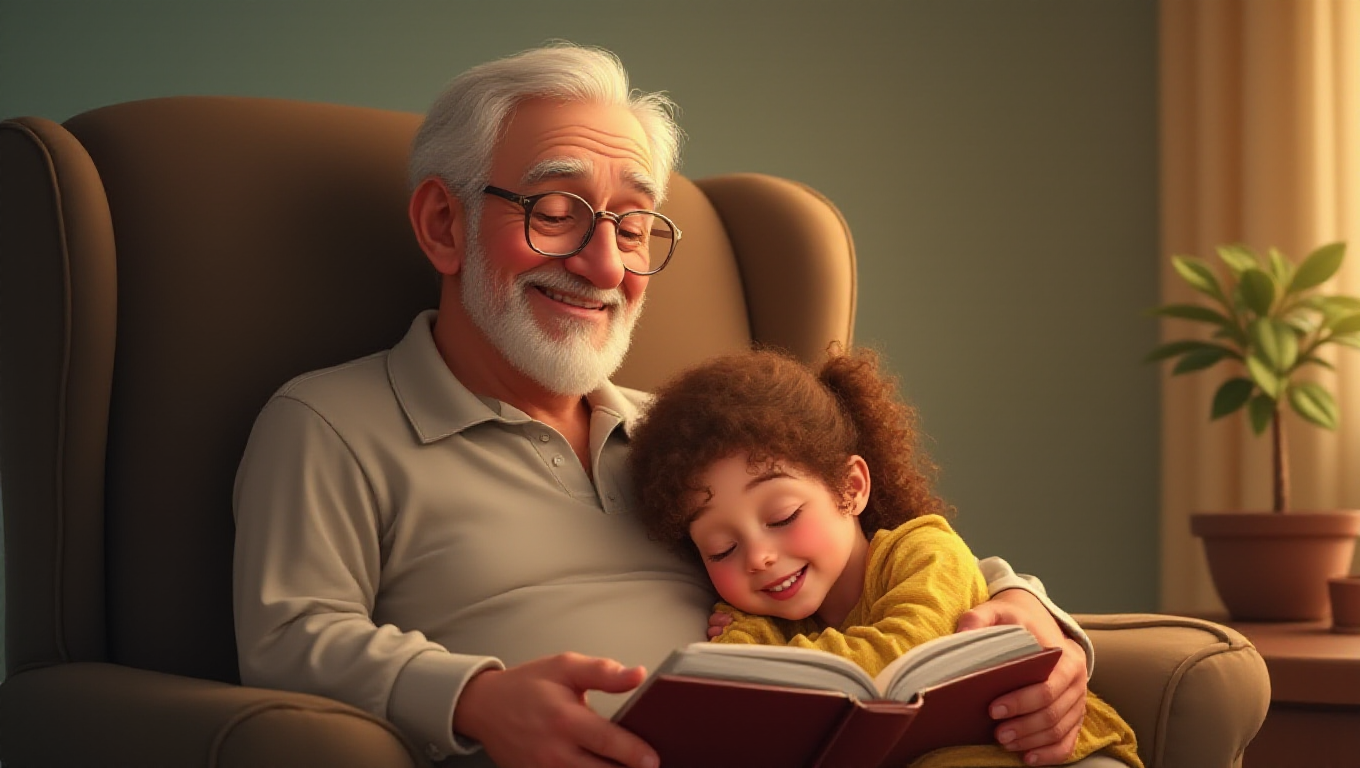 Illustration pour le mot 'papi'