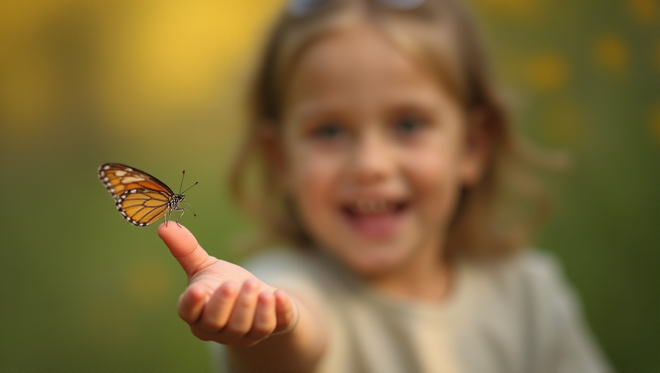 Illustration pour le mot 'papillon'