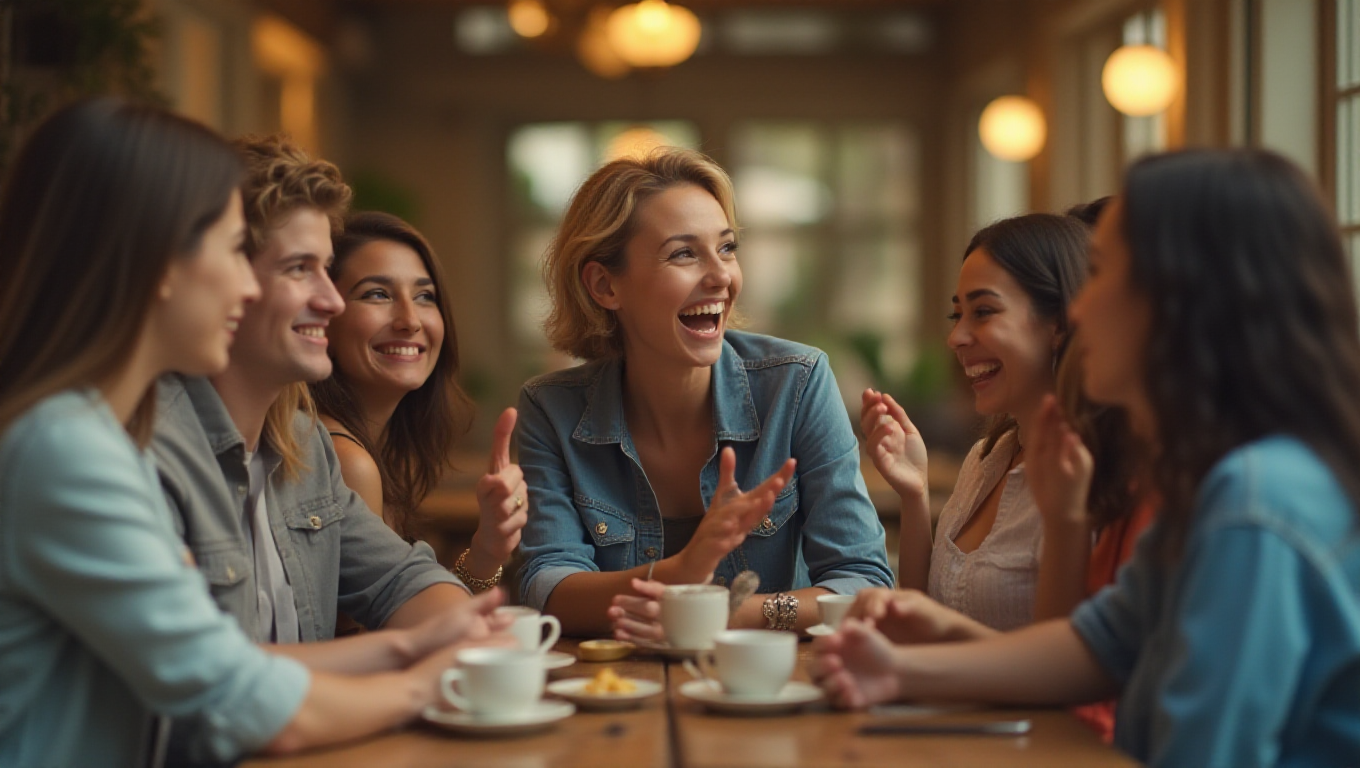 Illustration pour le mot 'papoter'